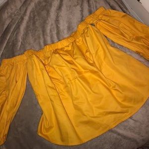 off the shoulder top